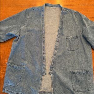 Blue Denim Kimono